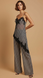 Gingham Lace Trim Set *LAST ONE - SZ L*