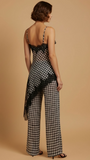 Gingham Lace Trim Set *LAST ONE - SZ L*
