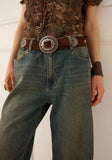 Clandestine Suede Belt