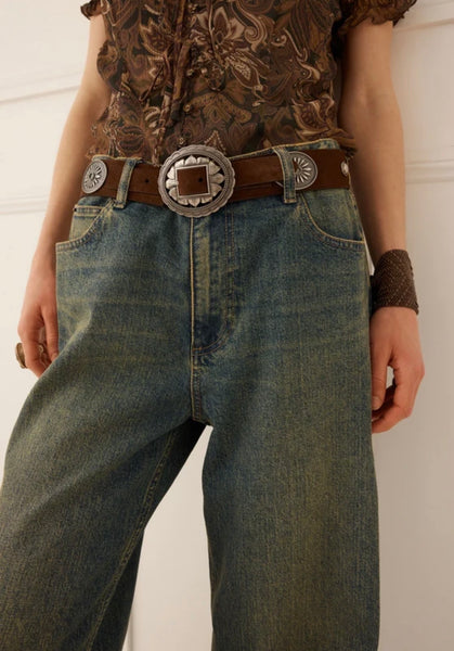 Clandestine Suede Belt