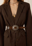 Clandestine Suede Belt