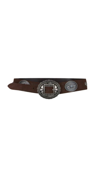 Clandestine Suede Belt
