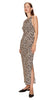 RAY LONG LEOPARD DRESS