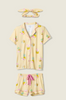 Aloha Hour 3-Piece PJ Set