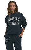 CROPPED COLLEGIATE SWEATSHIRT