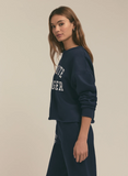 CROPPED COLLEGIATE SWEATSHIRT
