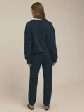 CROPPED COLLEGIATE SWEATSHIRT