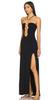 HALTER RING LONG DRESS