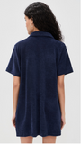 Collared Terry Cover-Up *LAST ONE -XL*