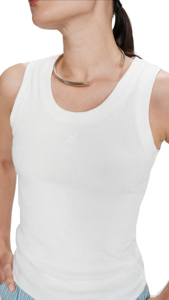 EMBROIDERED TANK TOP