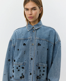 AMAYASW BOXY DENIM JACKET *LAST ONE -SZ L*