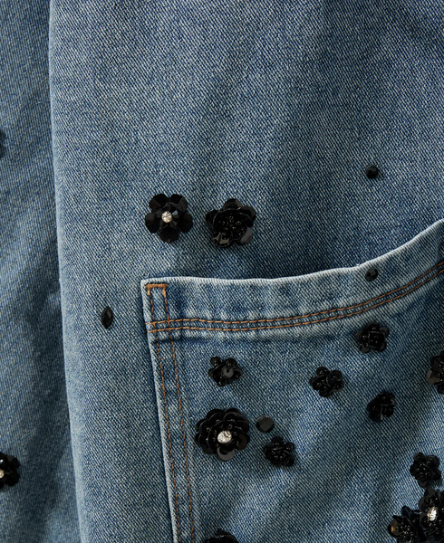 AMAYASW BOXY DENIM JACKET *LAST ONE -SZ L*