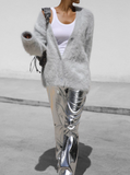 Loose Fit Soft Fluffy Cardigan