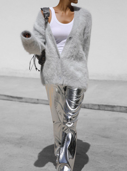 Loose Fit Soft Fluffy Cardigan