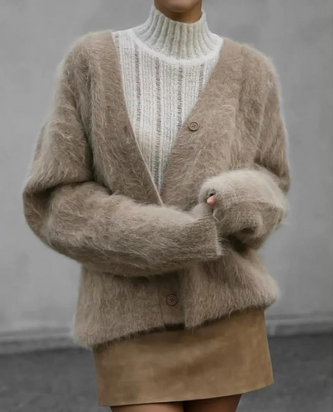 Loose Fit Soft Fluffy Cardigan *LAST ONE*