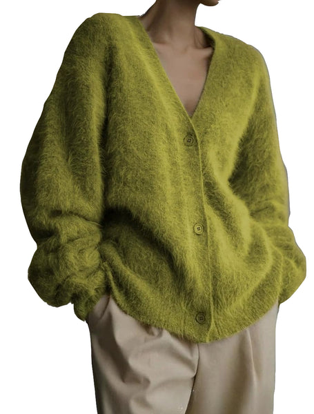 Loose Fit Soft Fluffy Cardigan
