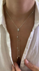 DOUBLE STRAND LARIAT