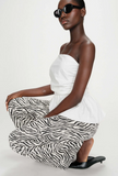 VALO FITTED PEPLUM TOP