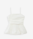 VALO FITTED PEPLUM TOP