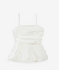 VALO FITTED PEPLUM TOP