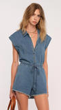 KIMMY DENIM ROMPER