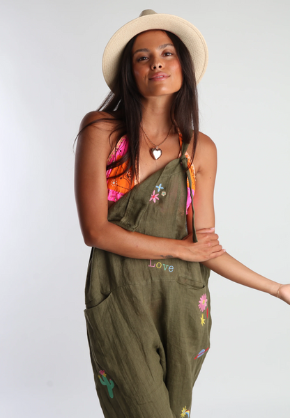 Groovy Linen Jumpsuit