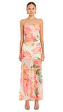 LEO HIBISCUS MAXI DRESS