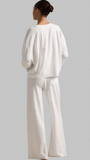 French Terry Long Sleeve Sweatshirt Lounge/PJ Set