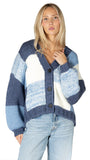 LENNY HAND KNIT DENIM CARDI
