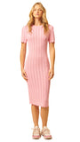 Max Knit Polo Dress - Pink Panther