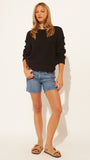 MILLAR PULLOVER IN CAVIAR