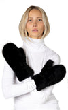 FAUX FUR LUXE MITTENS