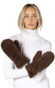 FAUX FUR LUXE MITTENS