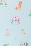 Whimsy Putter Pup Cropped PJ Set