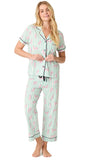 Whimsy Cool Cat Cropped PJ Set