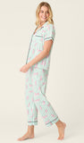Whimsy Cool Cat Cropped PJ Set