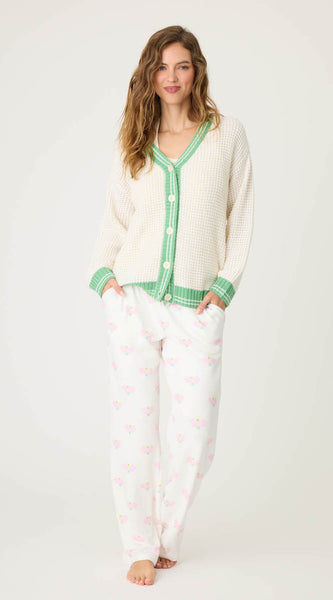 HAPPIEST ON THE COURT CARDIGAN SWEATER