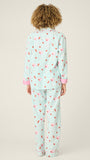 Ma Cherie Cherry Print Flannel PJ Set