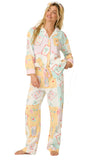 Lucky Me Print Flannel PJ Set