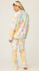 Lucky Me Print Flannel PJ Set