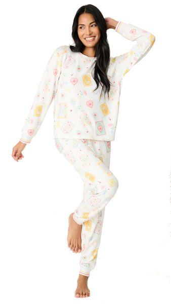 Lucky Me Tarot Card Print PJ Set