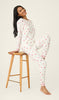 CHERRY DOT PEACHY PJ SET