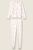 CHERRY DOT PEACHY PJ SET