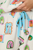 Picture Purrfect Pet Portraits 3-Piece Flannel PJ Set