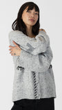 SHYLA LONG CARDIGAN W/ELBOW HEART PATCHES