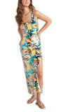 JUBILEE FRUIT SEQUIN MIDI DRESS
