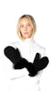 FAUX SUEDE LUXE MITTENS