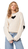 DECLAN HEART THROB SWEATER