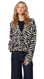 XAVIAR ZEBRA CARDIGAN