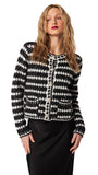 HENRI CAVIAR QUARTZ CARDIGAN